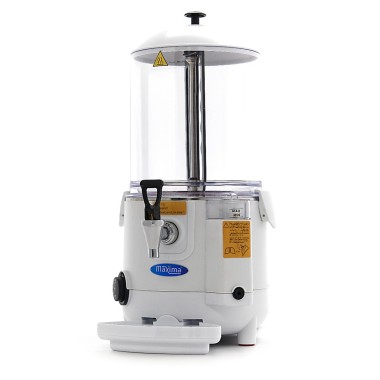 Maxima - Distributeur de chocolat chaud - 10L - Blanc