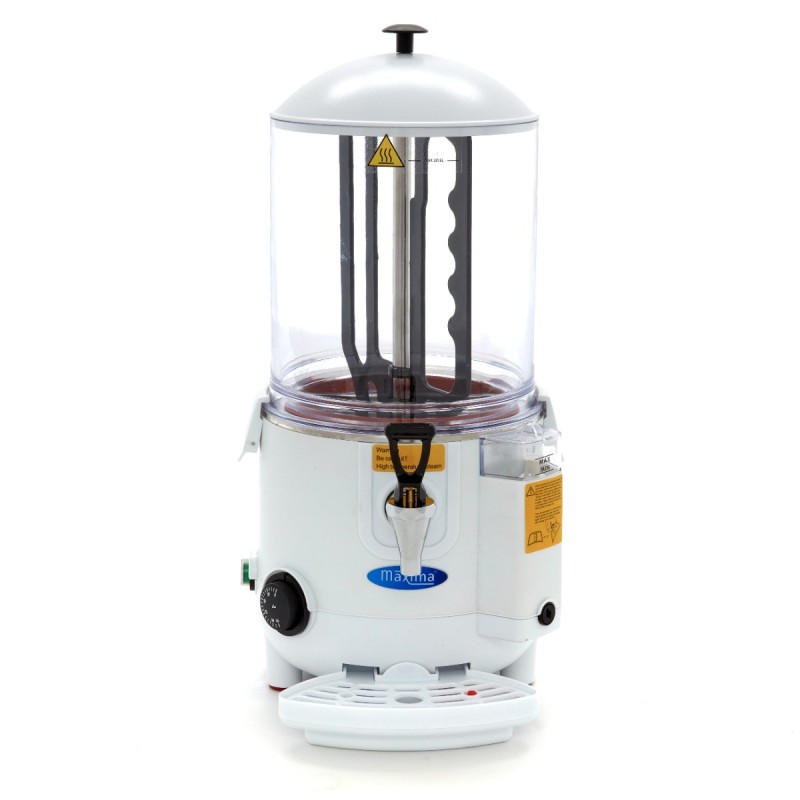 Maxima - Distributeur de chocolat chaud - 10L - Blanc