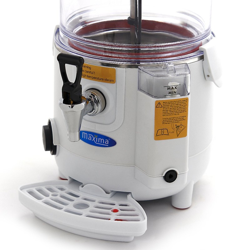 Maxima - Distributeur de chocolat chaud - 10L - Blanc