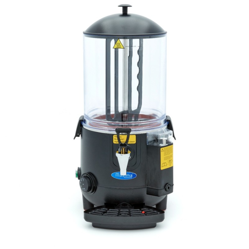 Maxima - Distributeur de chocolat chaud - 10L - Noir