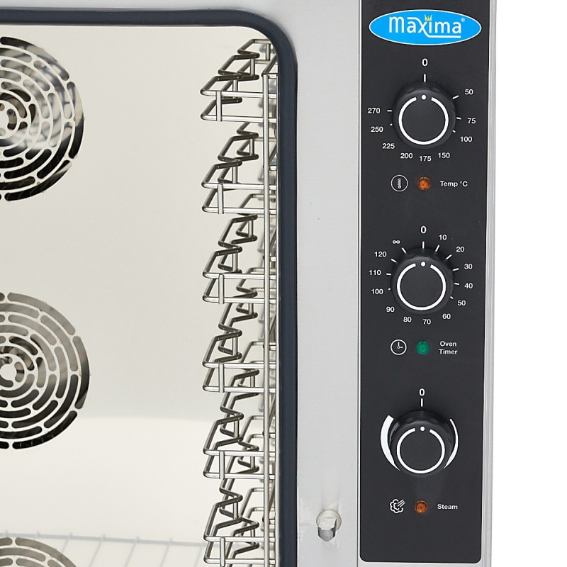 Maxima - Four mixte vapeur - Capacité pour 10 plaques