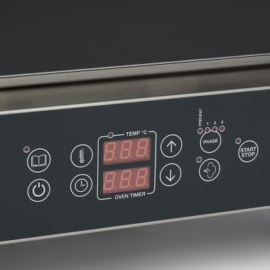 Maxima - Four à vapeur combiné - 4 x GN 2/3  - Écran digital