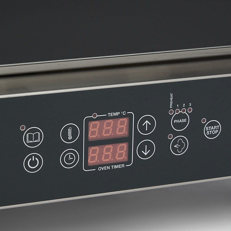 Maxima - Four à vapeur combiné - 4 x GN 2/3  - Écran digital