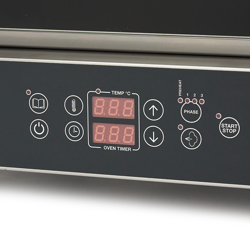 Maxima - Four vapeur combiné - 4 plateaux GN 1/1 - 400V