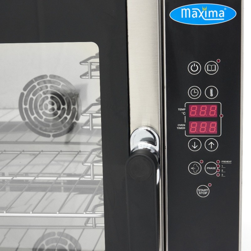 Maxima - Four à vapeur combiné - 4 plateaux GN 1/1 - 400V