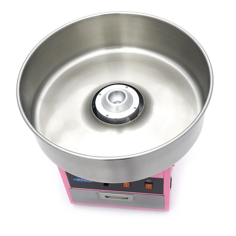 Maxima - Machine à barbe à papa - diamètre 52cm - Rose