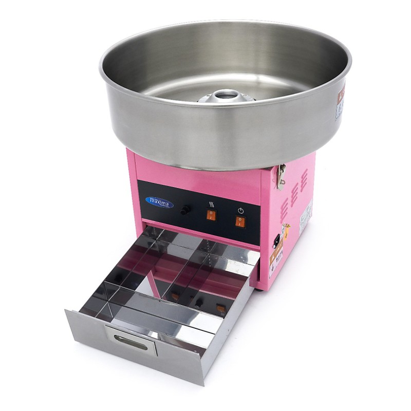 Maxima - Machine à barbe à papa - diamètre 52cm - Rose