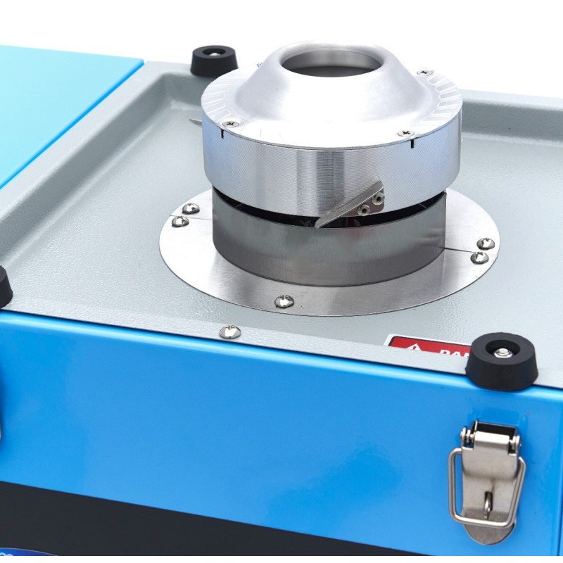 Maxima - Machine à barbe à papa - diamètre 52 cm - Bleu - avec chariot
