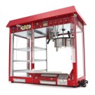 Maxima - Machine à pop-corn - 150 g - avec vitrine de maintien au chaud