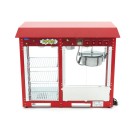 Maxima - Machine à pop-corn - 150 g - avec vitrine de maintien au chaud