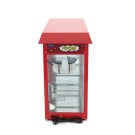 Maxima - Machine à pop-corn - 150 g - avec vitrine de maintien au chaud