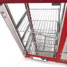 Maxima - Machine à pop-corn - 150 g - avec vitrine de maintien au chaud