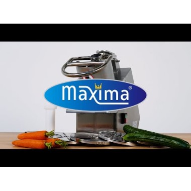 Maxima - Trancheuse de légumes - jusqu'à 450 kg/h - inclut 5 disques de découpe
