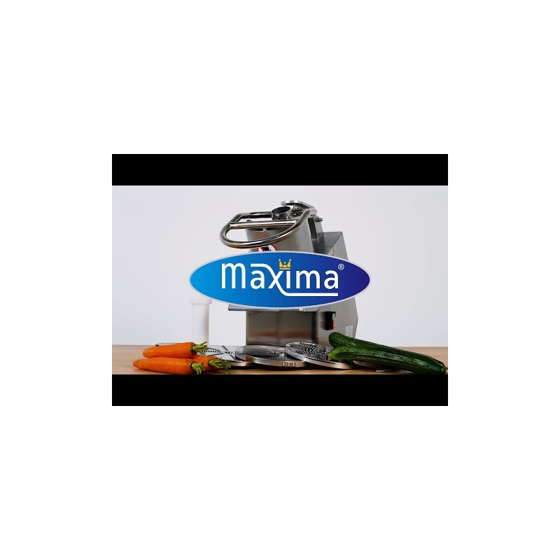 Maxima - Trancheuse de légumes - jusqu'à 450 kg/h - inclut 5 disques de découpe