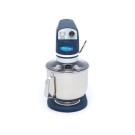 Maxima - Batteur sur socle 7L - Jusqu'à 2kg de pâte - Bleu inox
