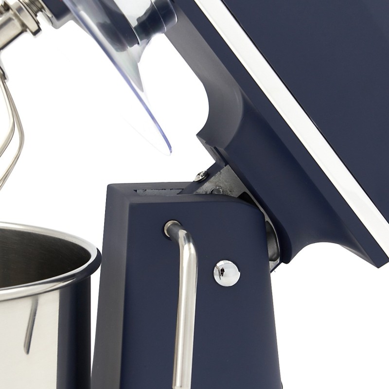 Maxima - Batteur sur socle 7L - Jusqu'à 2kg de pâte - Bleu inox