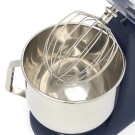 Maxima - Batteur sur socle 7L - Jusqu'à 2kg de pâte - Bleu inox