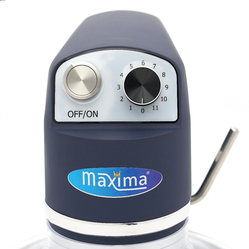 Maxima - Batteur sur socle 7L - Jusqu'à 2kg de pâte - Bleu inox
