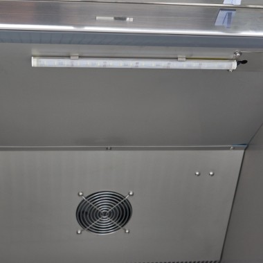 Maxima - Réfrigérateur 600L - 3 étagères réglables - Porte verre - GN 2/1