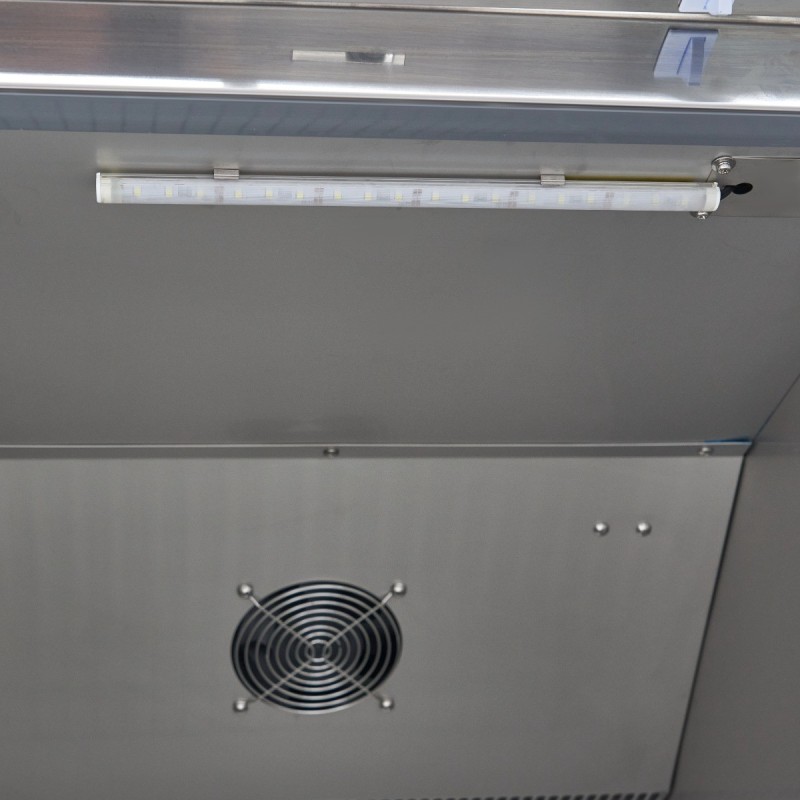 Maxima - Réfrigérateur 600L - 3 étagères réglables - Porte verre - GN 2/1