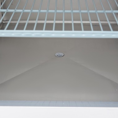 Maxima - Réfrigérateur 600L - 3 étagères réglables - Porte verre - GN 2/1