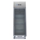 Maxima - Congélateur 600L - 3 étagères réglables - Porte verre - GN 2/1