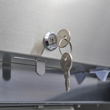 Maxima - Congélateur 600L - 3 étagères réglables - Porte verre - GN 2/1