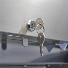 Maxima - Congélateur 600L - 3 étagères réglables - Porte verre - GN 2/1