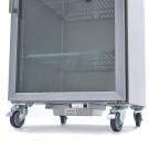 Maxima - Congélateur 600L - 3 étagères réglables - Porte verre - GN 2/1
