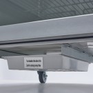Maxima - Congélateur 600L - 3 étagères réglables - Porte verre - GN 2/1