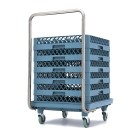 Maxima - Chariot à panier pour lave-vaisselle - 54 x 60 cm