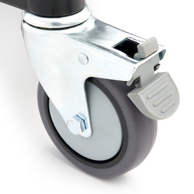 Maxima - Chariot de service - 2 étagères plastique - 86.5x42.5 cm