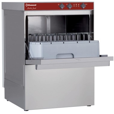DIAMOND - Lave-verres et vaisselle l530 x p560 x h710 + pompe vidange