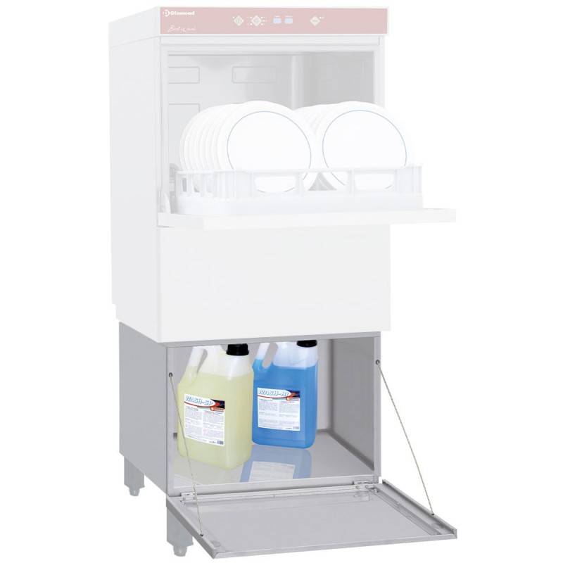 DIAMOND - Ensemble lave-vaisselle l600 x p630 x h1420 avec soubassement