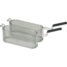 DIAMOND - Couple de paniers pour friteuse 2x5 litres