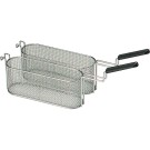DIAMOND - Panier pour friteuses - 2x1/2 - 15 litres