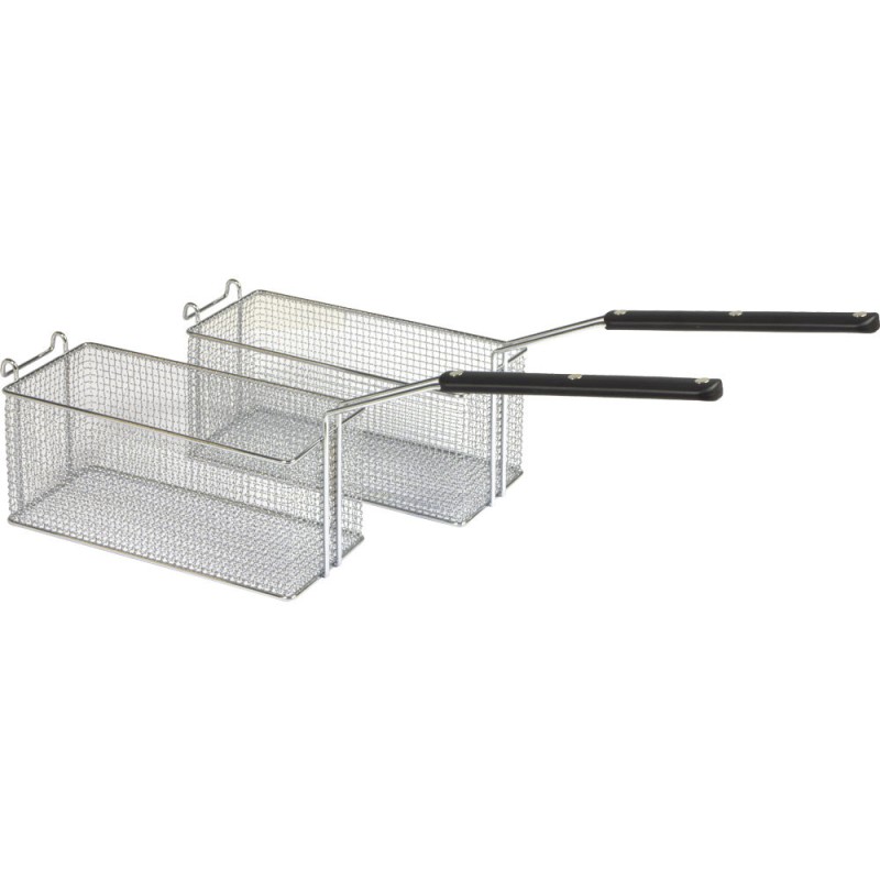 DIAMOND - Panier pour friteuses - 2x1/2 - 23 litres