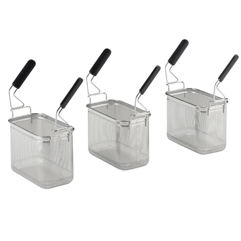 DIAMOND - Set 3 paniers 40 lt - 3x GN 1/3 pour cuiseur pâtes