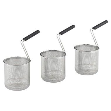 DIAMOND - Set 3 paniers 40 lt - 3x Ø 170 mm pour cuiseur pâtes