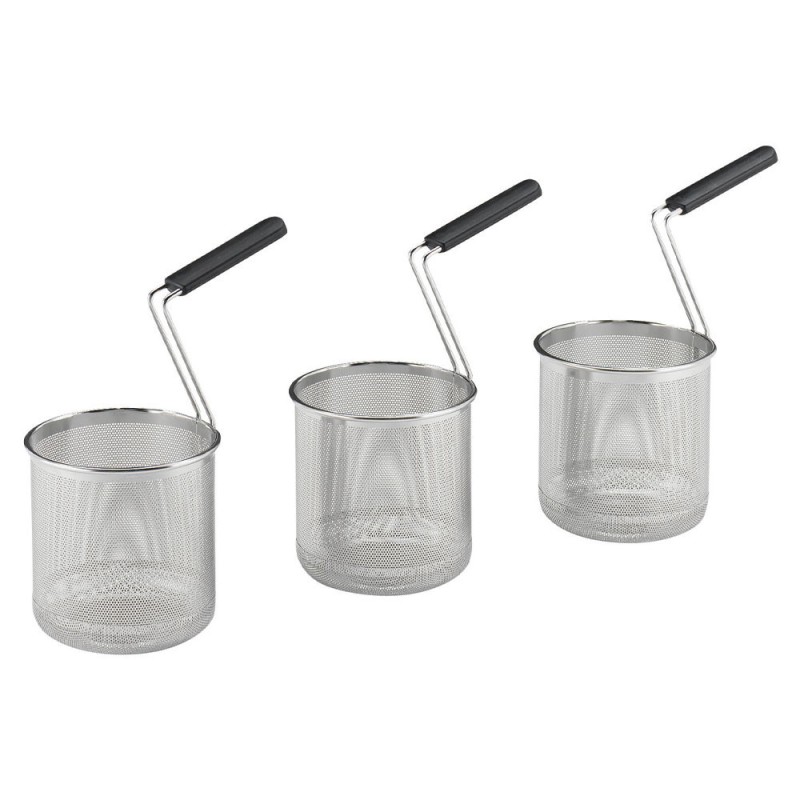 DIAMOND - Set 3 paniers 40 lt - 3x Ø 170 mm pour cuiseur pâtes
