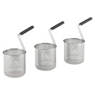 DIAMOND - Set 3 paniers 40 lt - 3x Ø 170 mm pour cuiseur pâtes