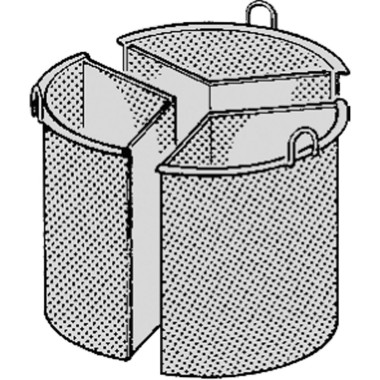 DIAMOND - Panier 3 secteurs - 100 litres