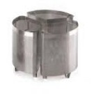 DIAMOND - Panier 3 secteurs 100 litres