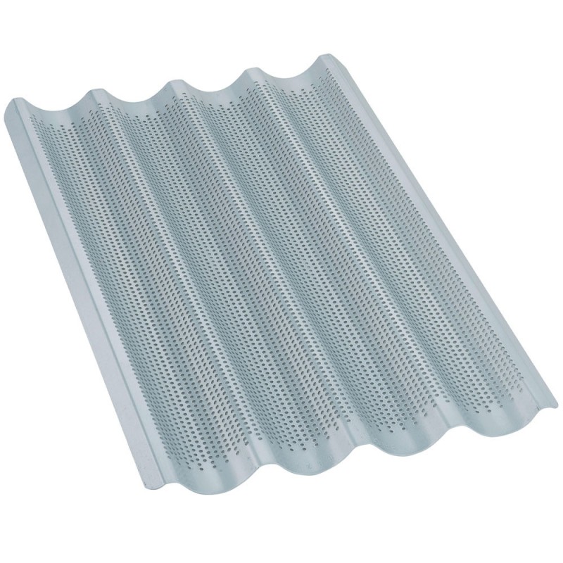 Plaque en aluminium GN  perforée - baguettes - Diamond