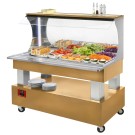 DIAMOND - Buffet - salad bar mural réfrigéré 4x GN1/1-150