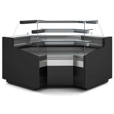 DIAMOND - Angle fermé 90° ventilé 3 faces – noir
