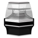 DIAMOND - Angle ouvert 45° neutre vitré pâtisserie – noir