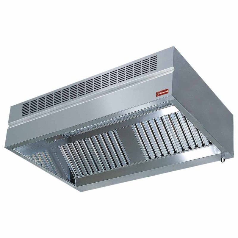 DIAMOND -Hotte murale -induction et compensation /ambiance