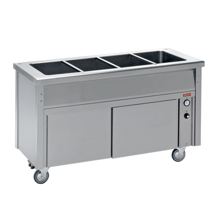 Elément bain-marie sur armoire neutre 2 GN 1/1 - Diamond