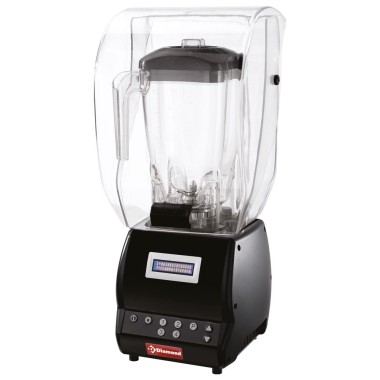 DIAMOND - Mixer pro. à cloche - verre carré 2 litres - variateur